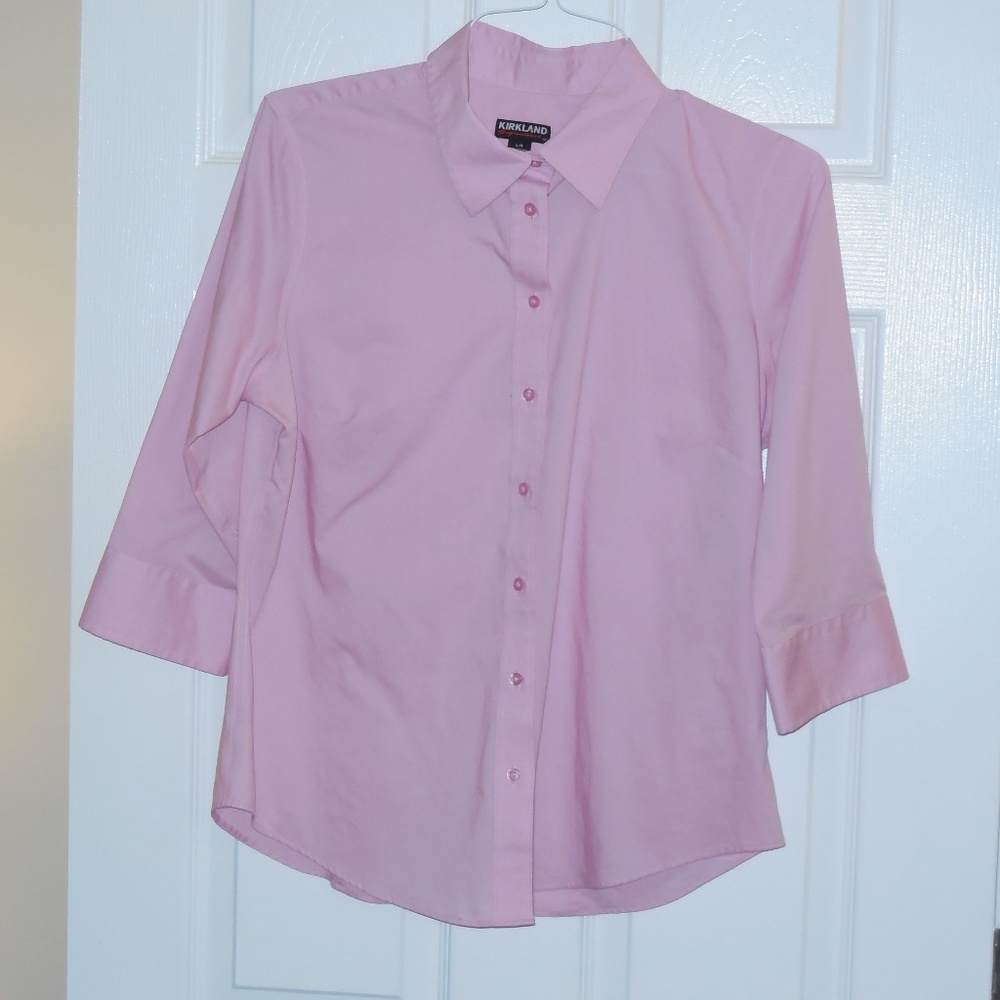 Kirkland 1/4 Sleeves Dress Shirt 3 for $20